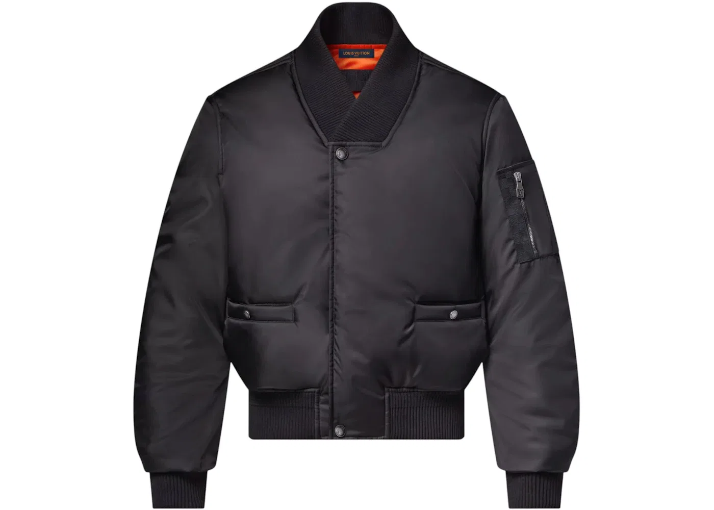Мужская куртка с принтом Flight Jacket Louis Vuitton, Black