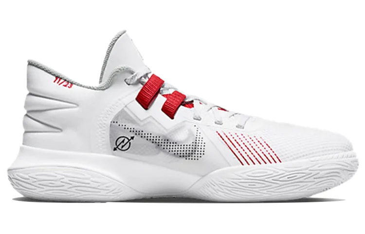 Кроссовки Nike Kyrie Flytrap 5, белый/красный — фото 2