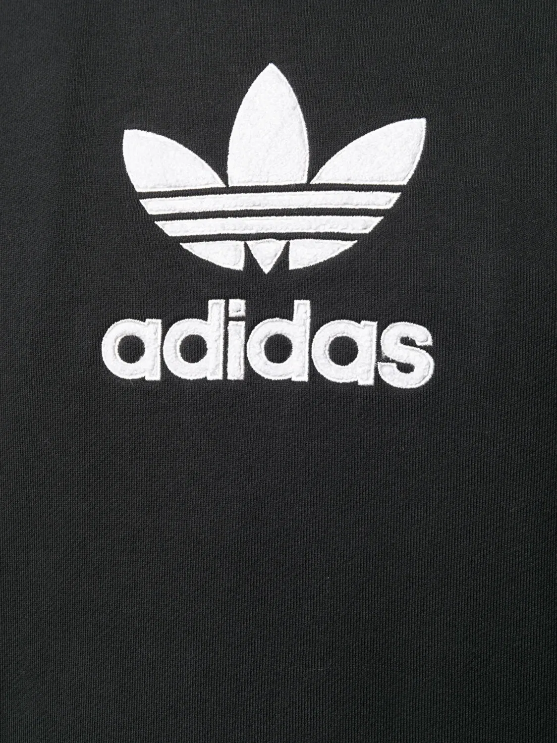 Хлопковый свитшот Adidas, черный — фото 2