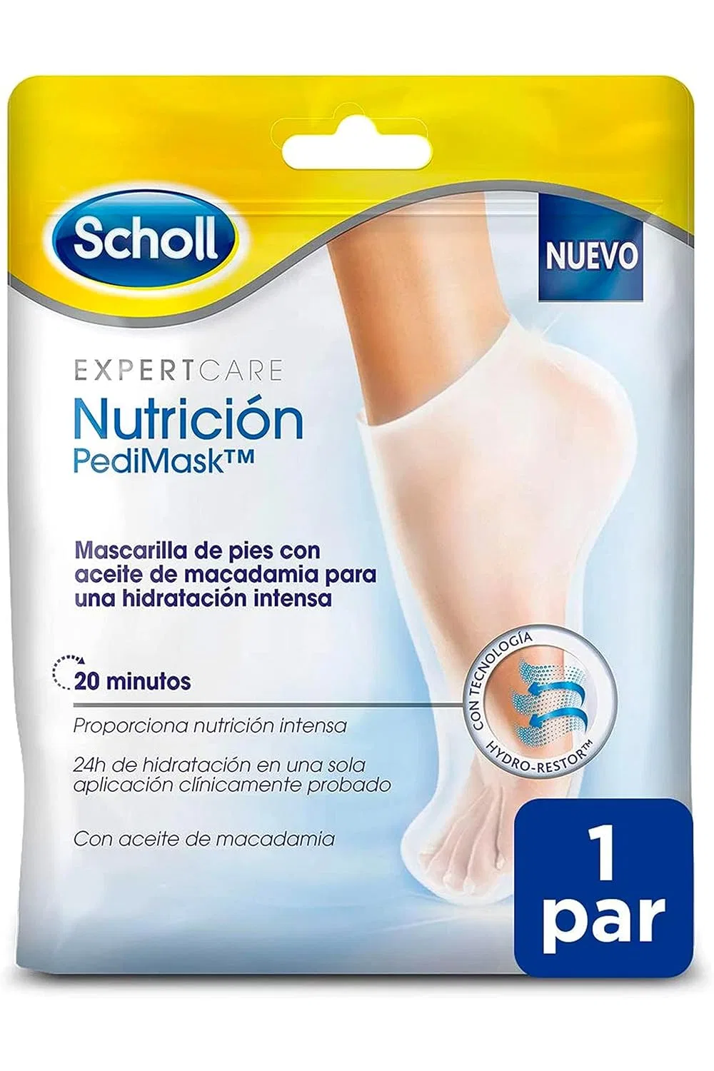 Маска для ног Scholl Nutritiva, 1 пара