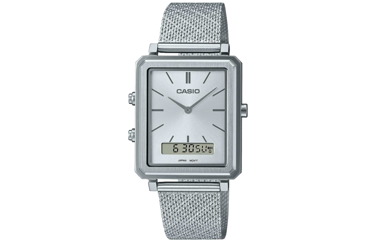 

CASIO Часы Men Standard Series Silver Watch MTP-B205M-7E