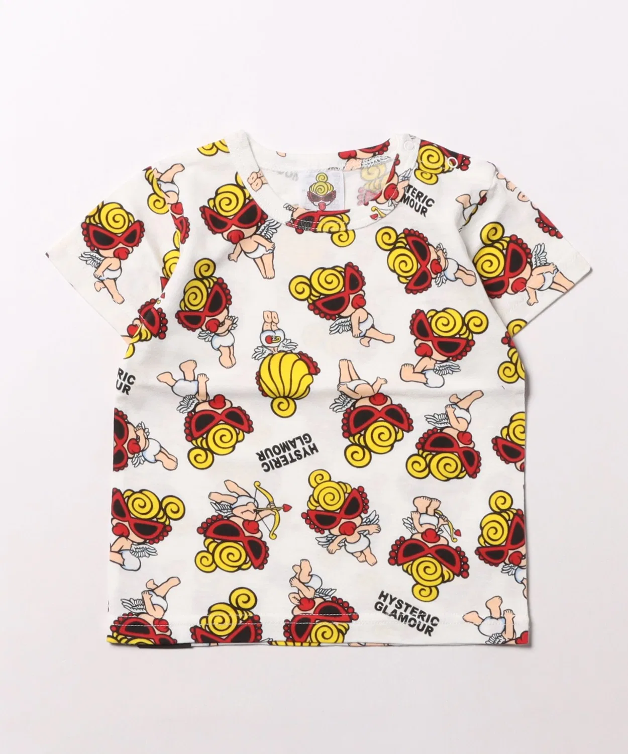 Детская футболка с принтом ANGEL MINI HYSTERIC MINI, White