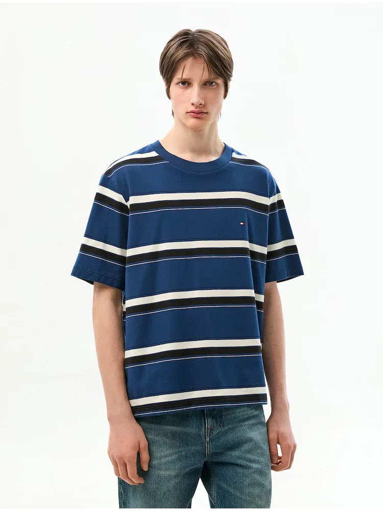 Футболка Relax Fit Terry TOMMY HILFIGER, Navy