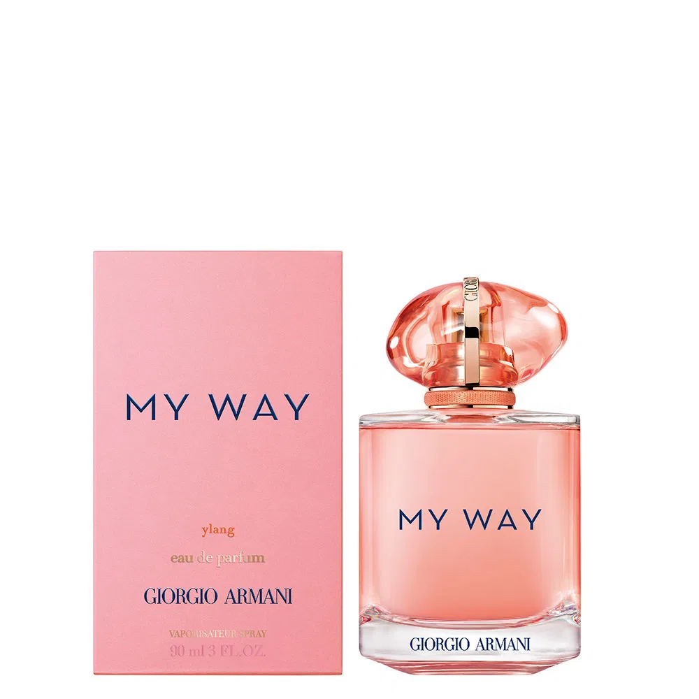 Парфюмерная вода 90 мл с цветочно-фруктовым ароматом My Way Ylang Giorgio Armani — фото 2