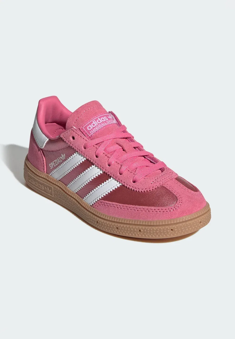 Специальная обувь для гандбола унисекс - кроссовки Adidas Originals, Pink Fusion Cloud White Gum — фото 2