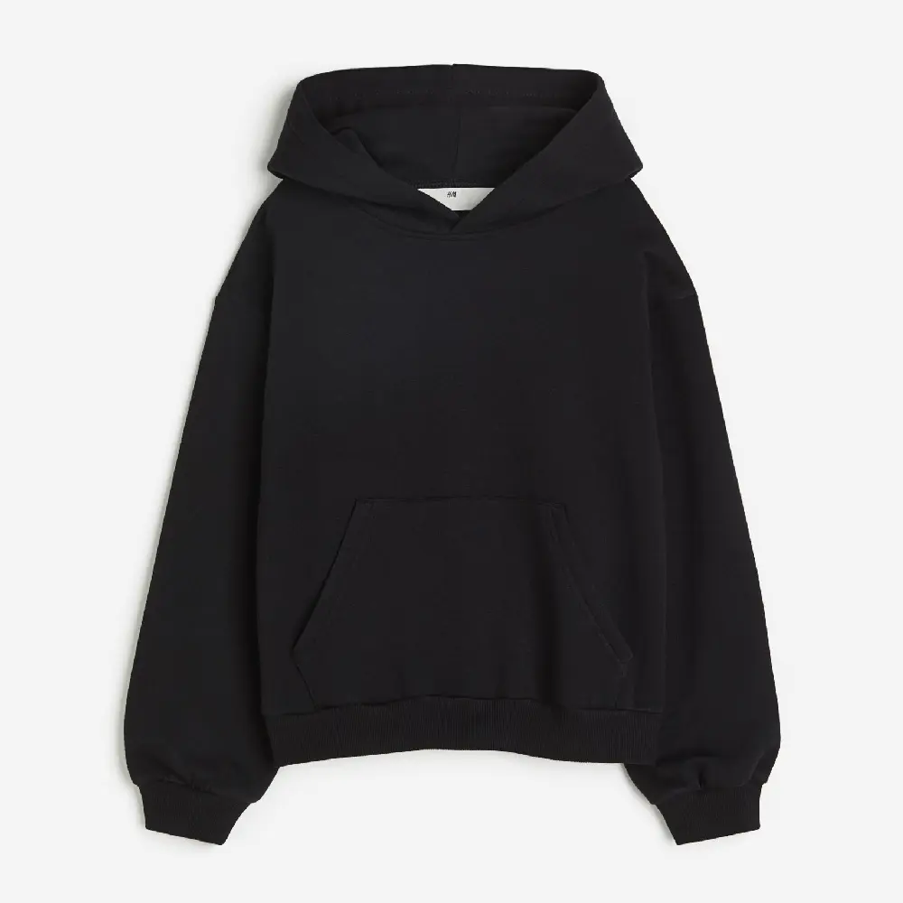 

Толстовка H&M Kids Oversized, черный