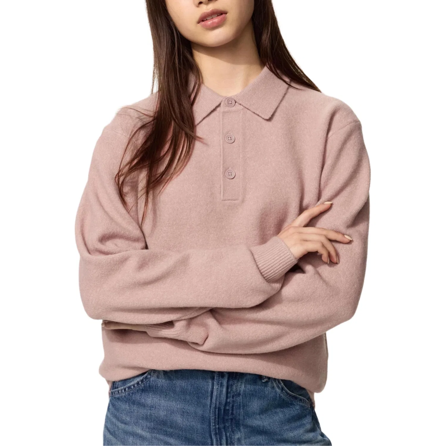 Детское поло с воротником-поло Unisex FW26 Polo Shirts UNIQLO — фото 3