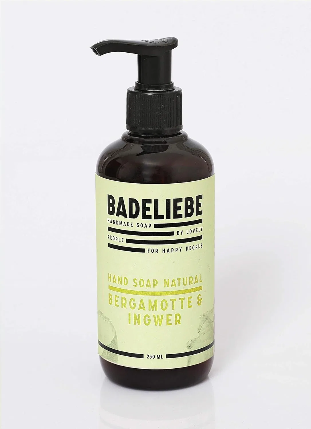 Жидкое мыло с бергамотом и имбирем BADELIEBE, 250 мл
