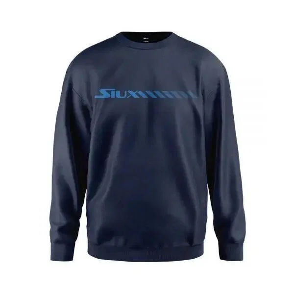 Детский свитшот с принтом Siux Ovni, Цвет: BLAU / Navyblau / Mitternachtsindigo