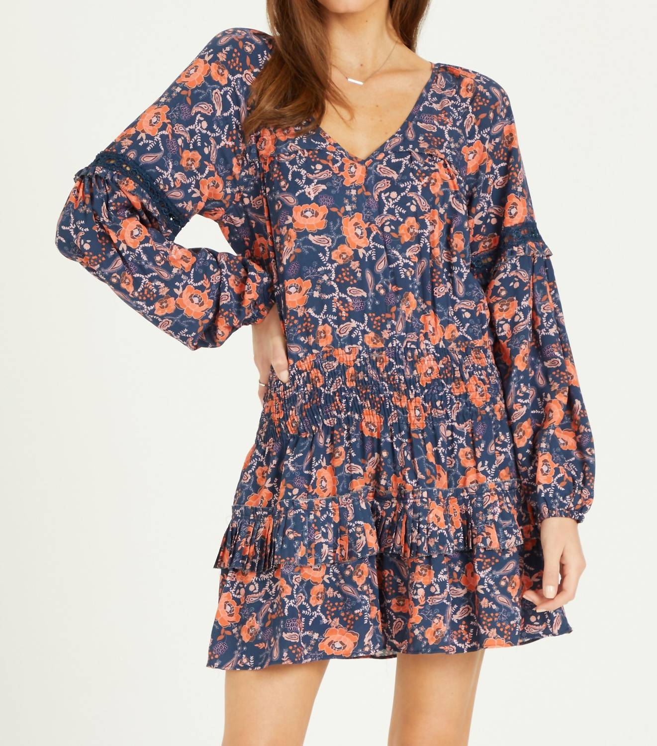 

Платье Прии в осеннем цвете DEAR JOHN DENIM, цвет autumn bloom