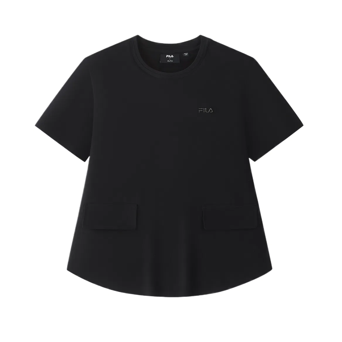 Футболка с круглым вырезом Moderate FILA KIDS, Pitch Black