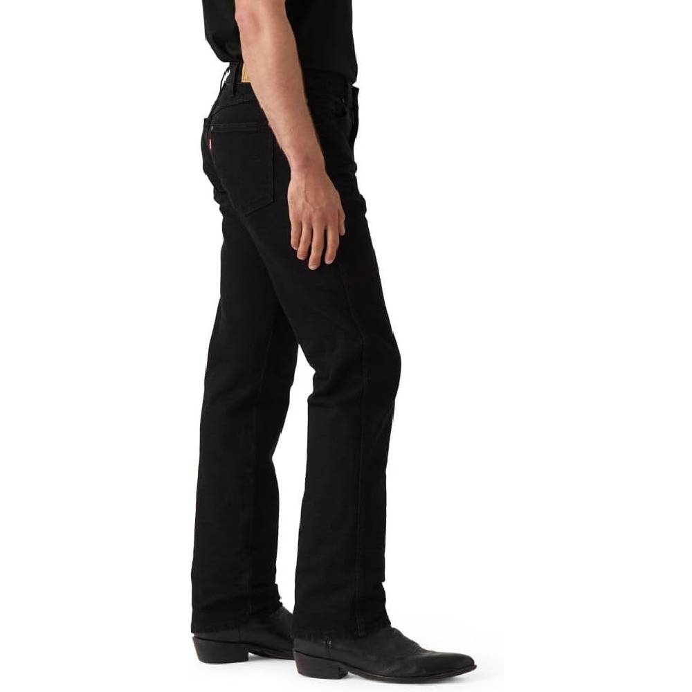 Мужские джинсы Levi's 557 Western Straight, черный — фото 3