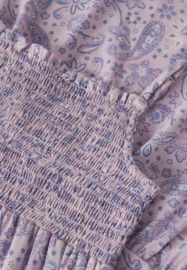 Платье макси с цветочным принтом Vinaya Maxikleid Name It, Lilac, лиловый — фото 3