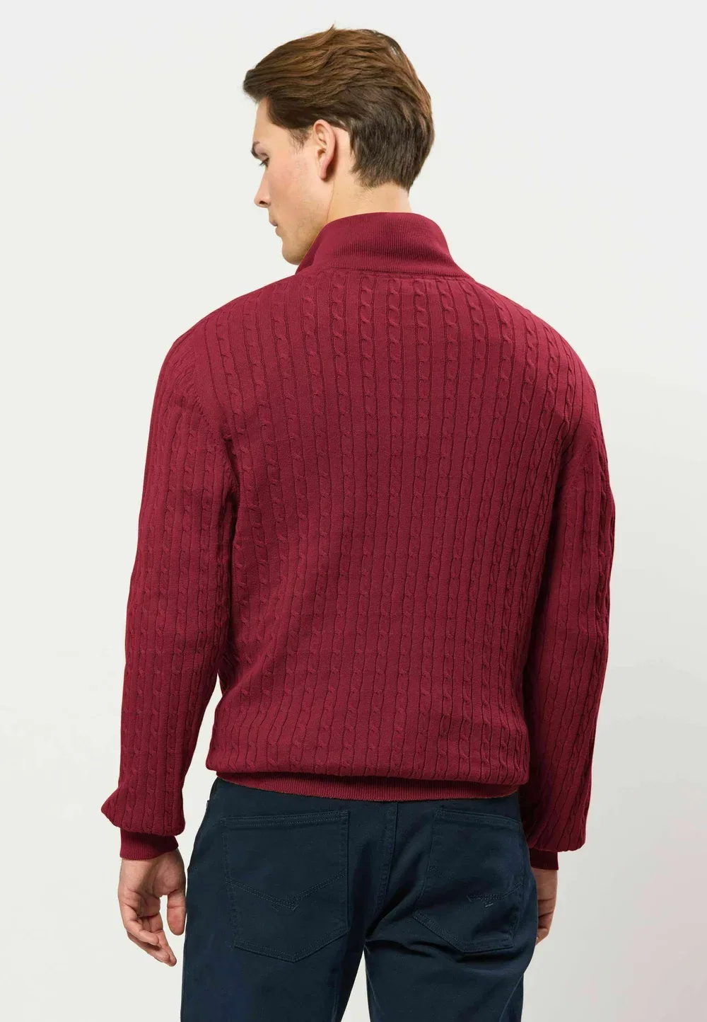 Умромео - свитер U.S. Polo Assn., Tibetan Red — фото 3