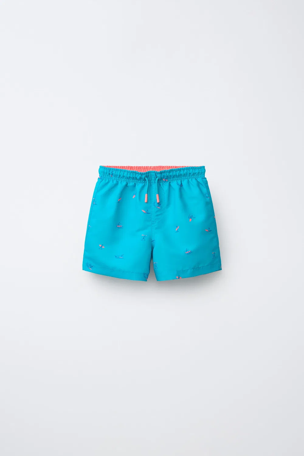 Шорты для плавания Surfers для детей от 6 до 14 лет ZARA, Turquoise