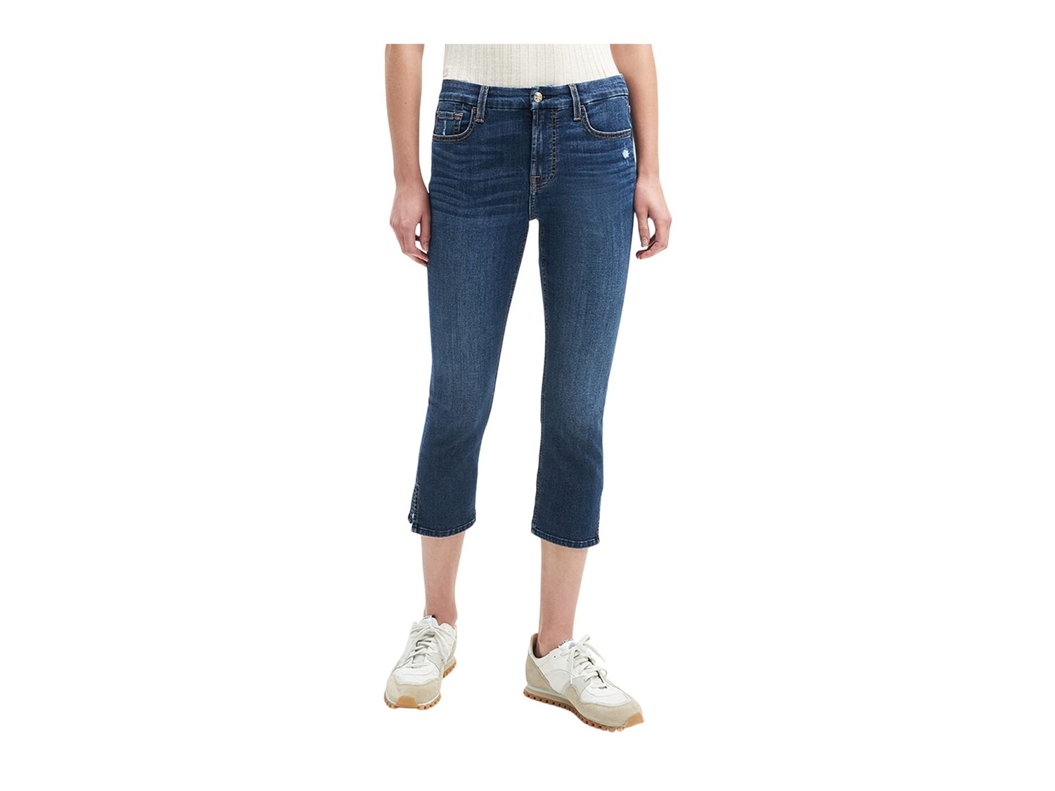 

Джинсы JEN7, Capris w/ Side Split in Linda