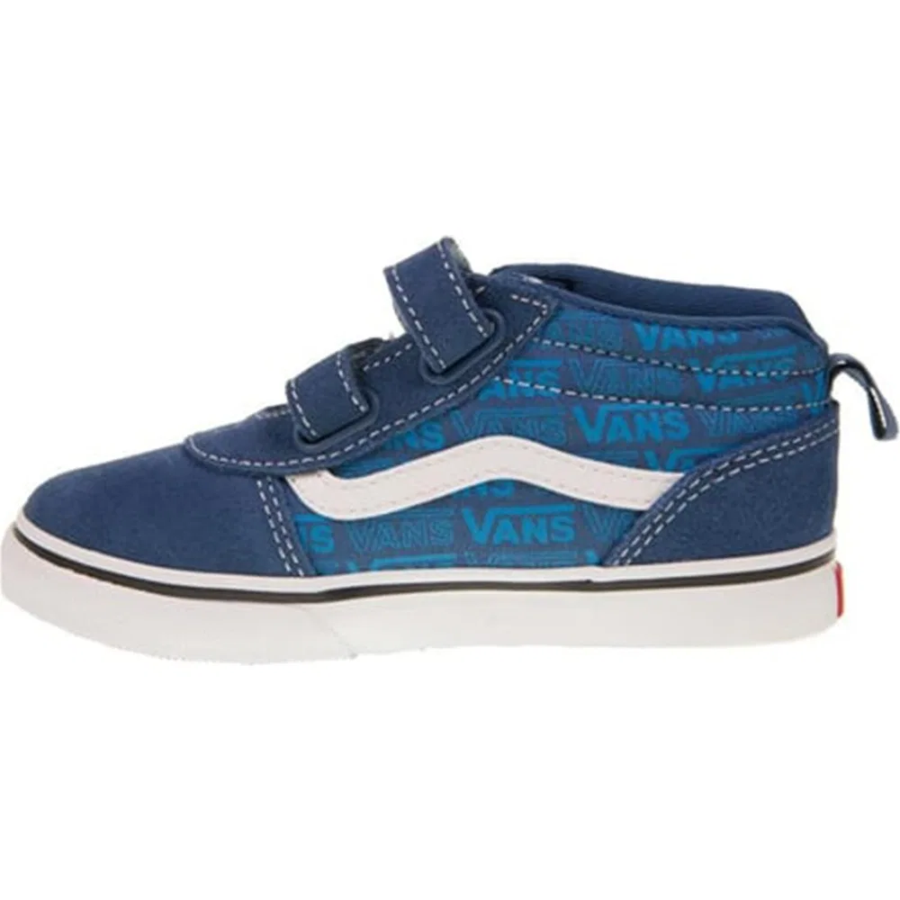 Детские кроссовки повседневные с принтом Ward Mid V Unisex Vans — фото 3