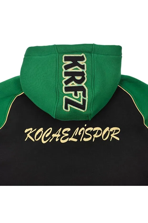 Детское худи для девочек с принтом Kocaelispor Licensed Sportrun, Black — фото 4