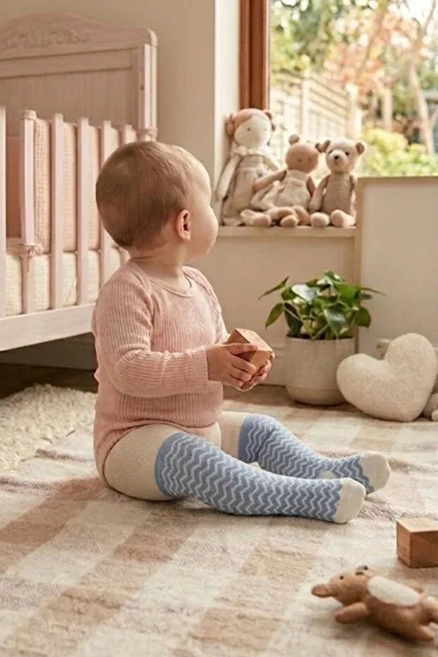 Детские колготки для мальчиков с узором Cocole Socks, Multicolor — фото 3