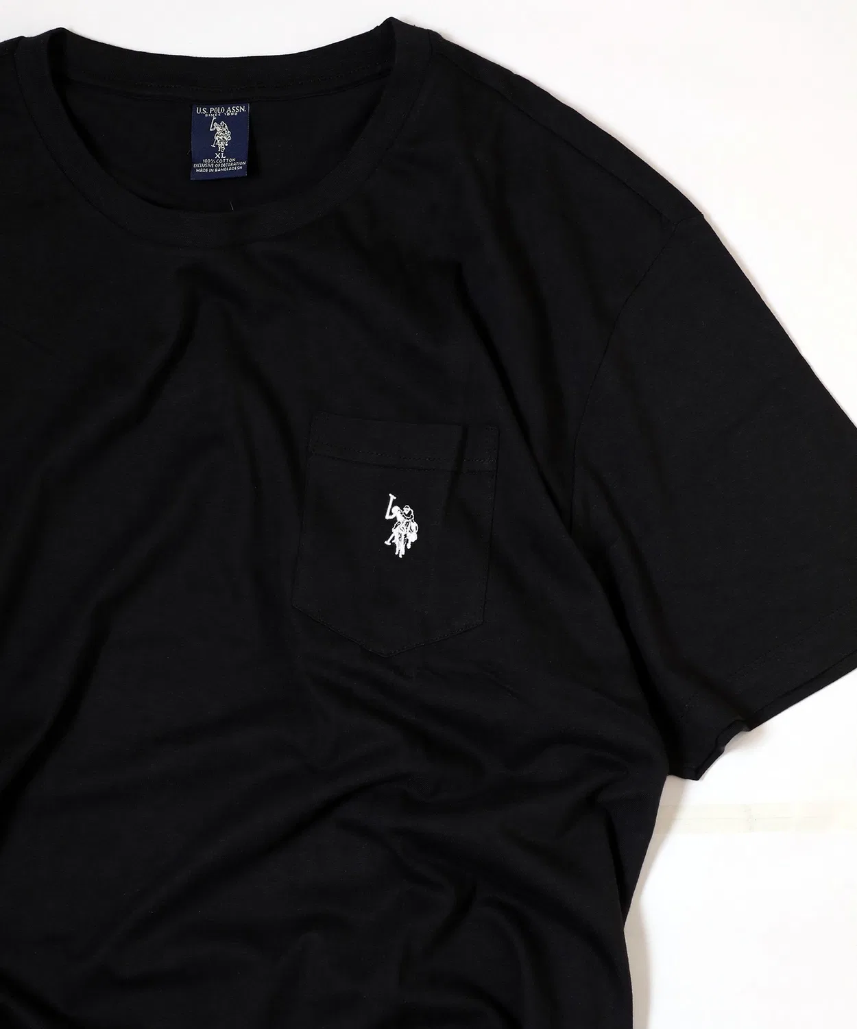 Футболка с длинным рукавомU.S. POLO ASSN., Black
