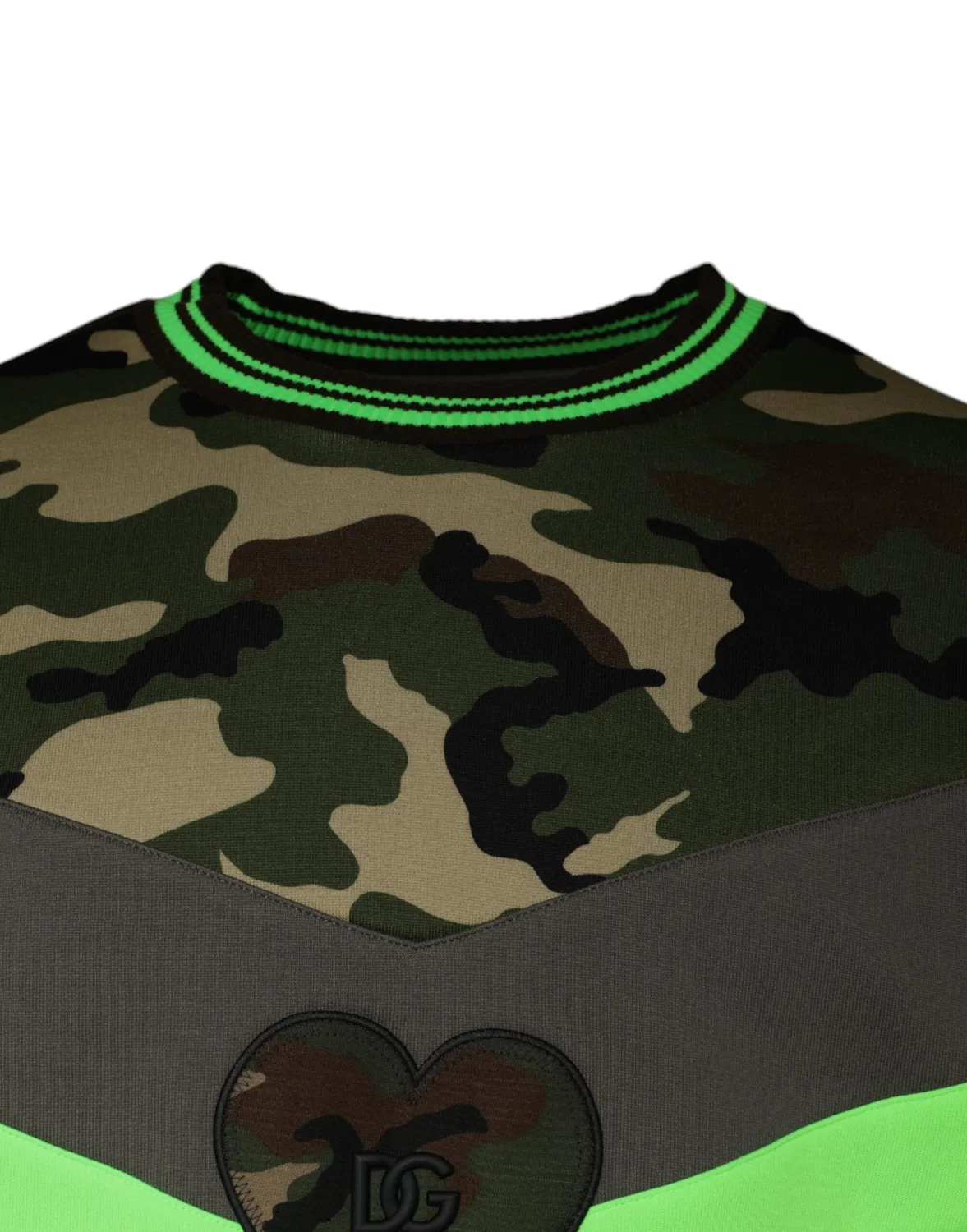 Мужской свитшот с камуфляжным принтом Multicolor Camouflage Dolce & Gabbana, Multicolor — фото 2