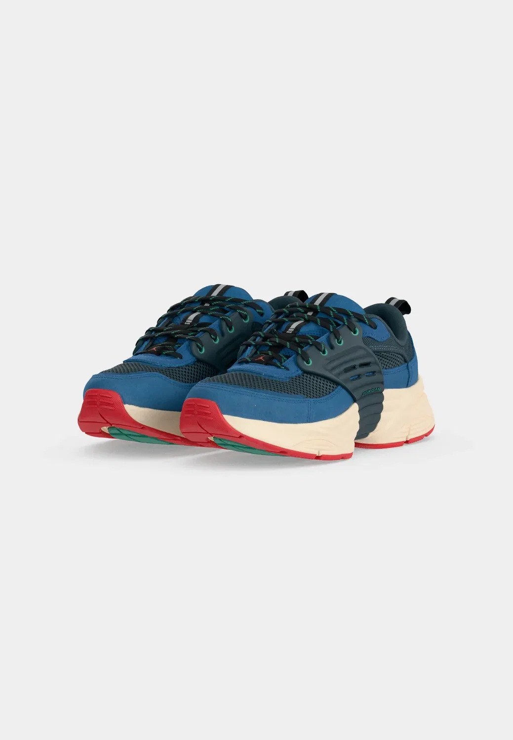 Кроссовки Trunner унисекс Jordan, True Blue/Kinetic Green/Blue Fox/Chalk/Track Red/Black — фото 3