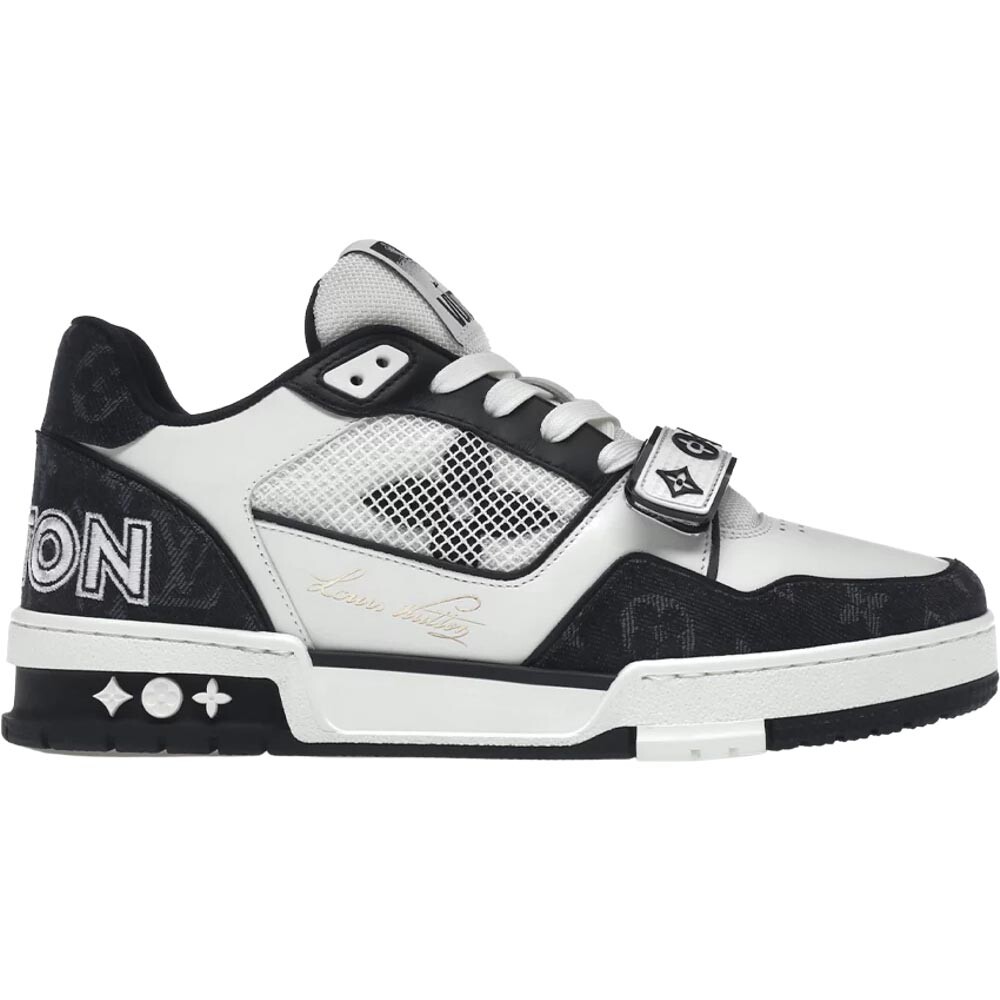 

Кроссовки Louis Vuitton Trainer Low, черный/белый, Черный;серый, Кроссовки Louis Vuitton Trainer Low, черный/белый