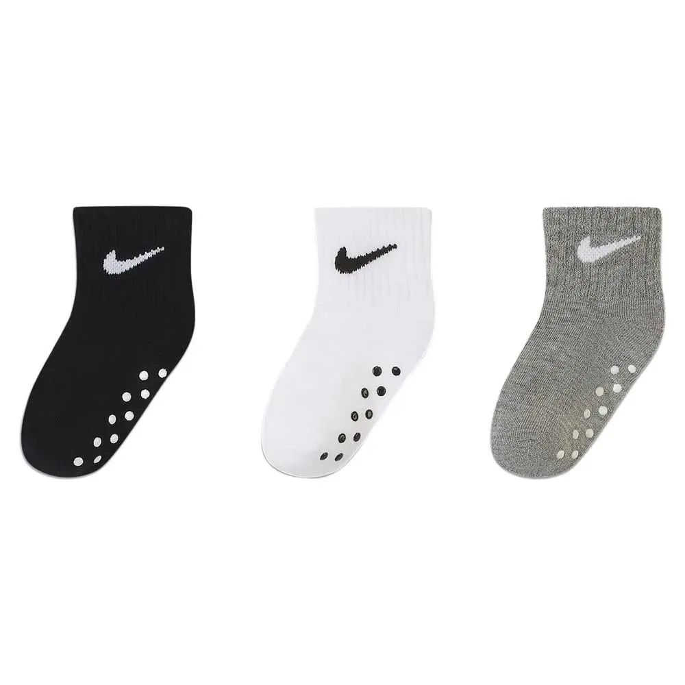 Носки Nike Core Swoosh Gripper 3 пары, мультиколор