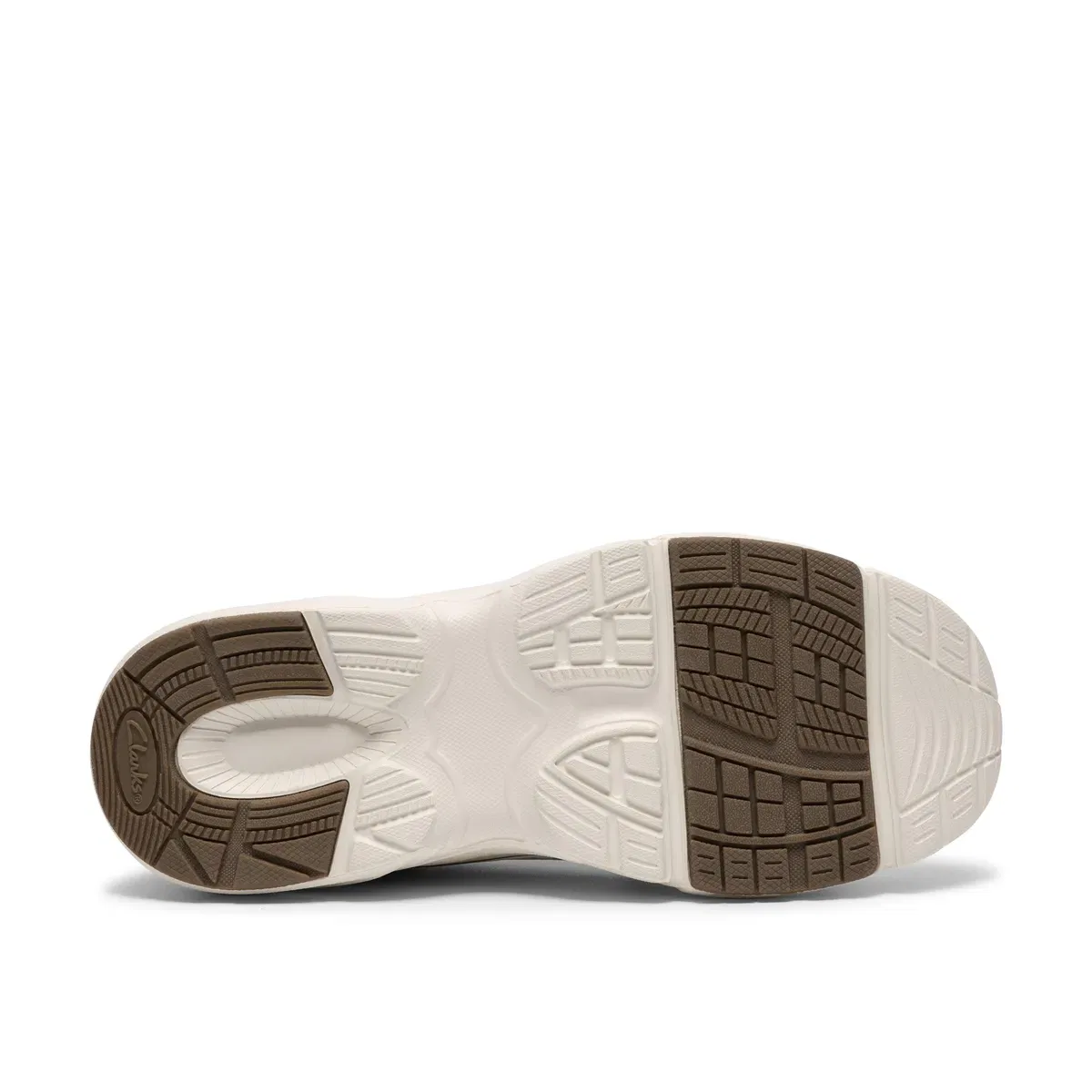 Кроссовки с комбинированным верхом Craftonpark Clarks, White — фото 3