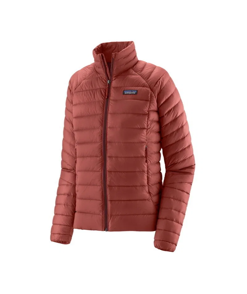 Женский пуховик с капюшоном Down Sweater Patagonia, Red