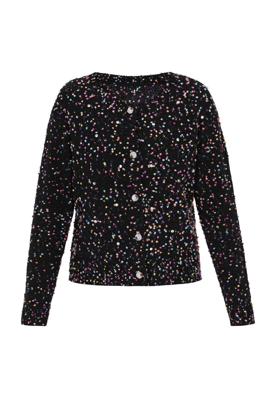 

Вязаный кардиган IZIA Knit Cardigan, черный