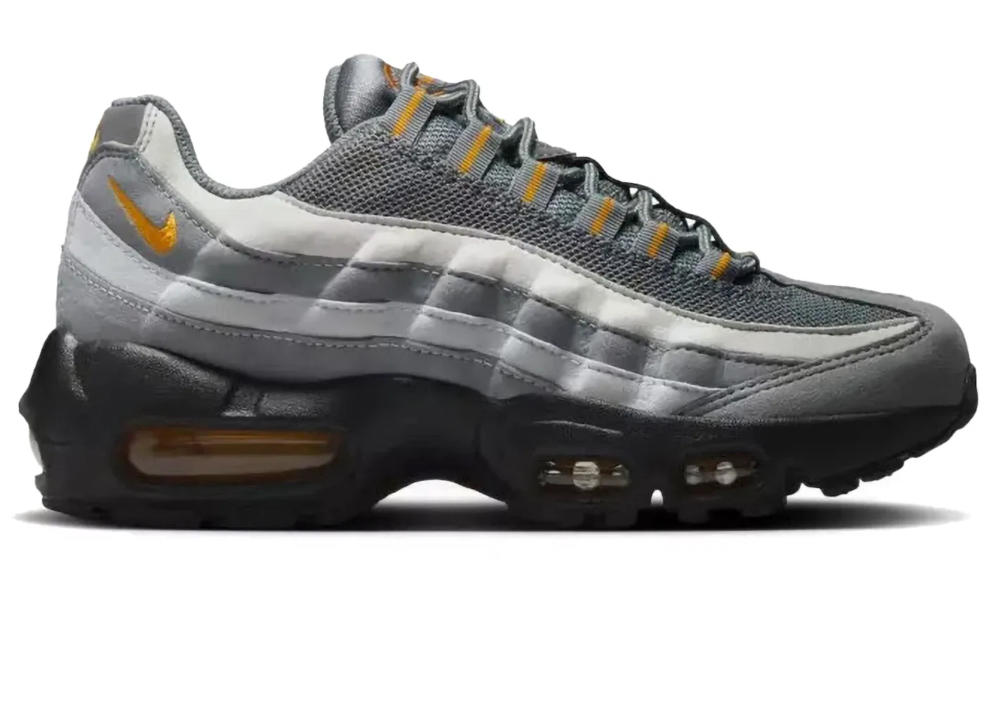 Детские кроссовки Lifestyle с амортизацией Nike Air Max 95, Grey/Orange/Black