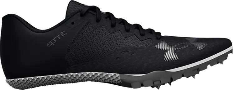 

Кроссовки Under Armour Kick Sprint 4 Black White, черный