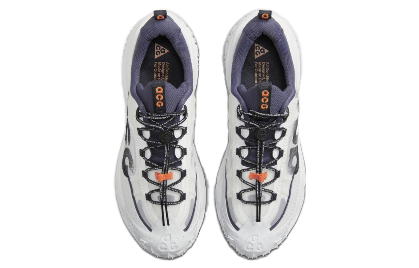 Кроссовки Nike ACG Mountain Fly 2 Low, белый/серый — фото 4