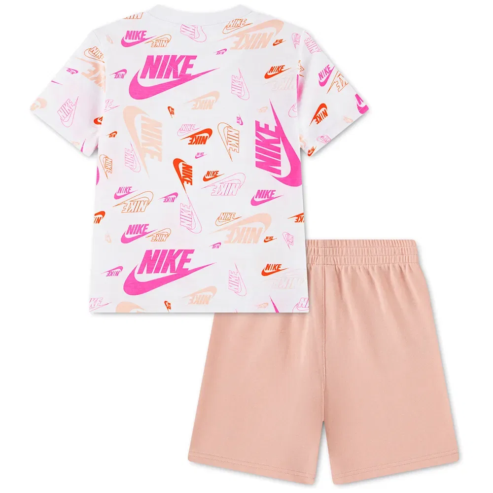 Леггинсы Aop set Nike, белый — фото 2