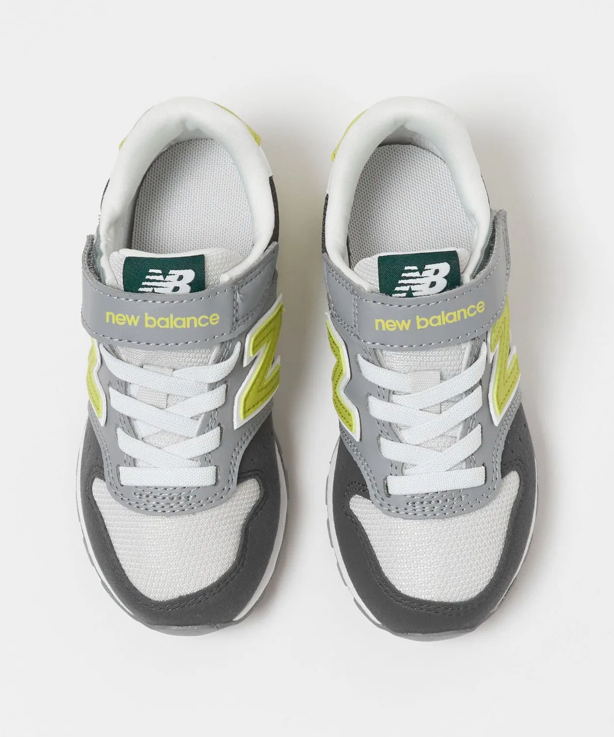 Детские кроссовки на липучках IZ996 Lilac New Balance, Lilac — фото 3