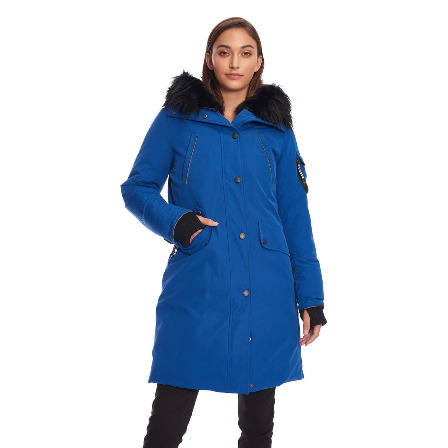 

Парка Alpine North Vegan Down Long, синий