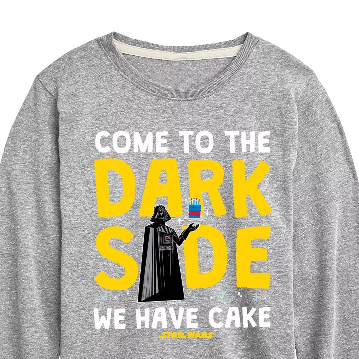 Детское футболка с длинным рукавом Star Wars Come To The Dark Side Star Wars, Black — фото 2