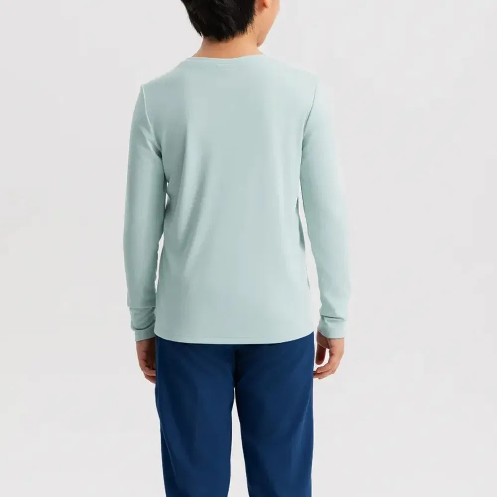 Детская футболка с принтом для мальчиков DECATHLON, Celadon Green — фото 4