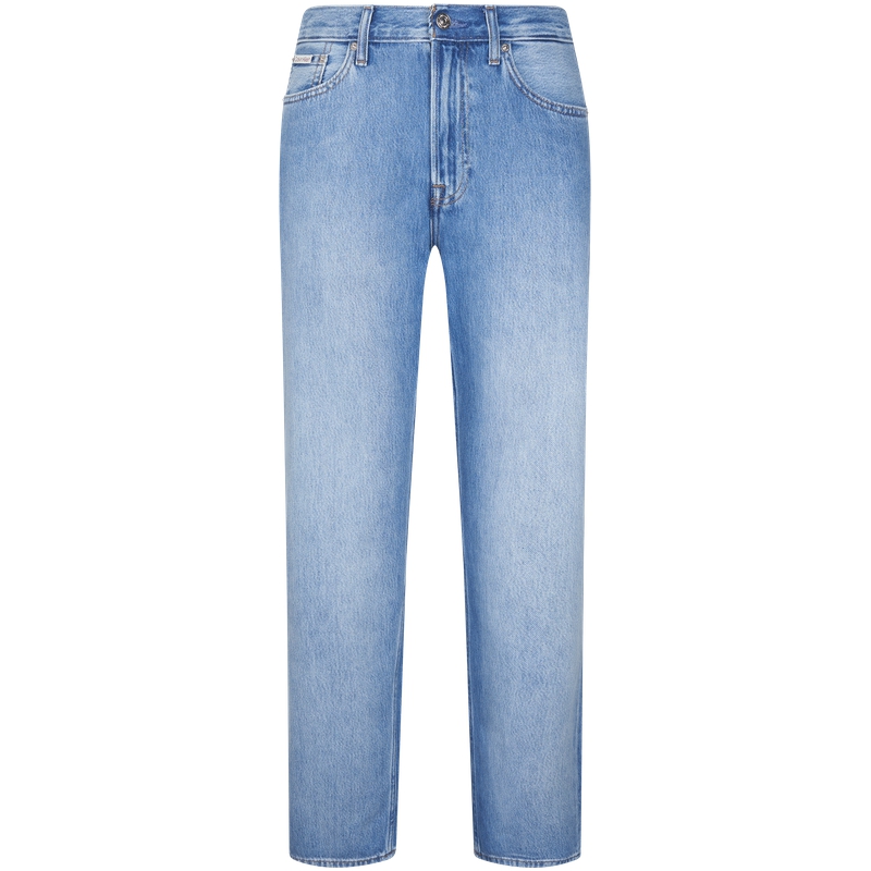 

Джинсы мужские деним светло-голубые Calvin Klein, синий