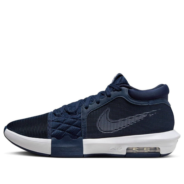 

Кроссовки lebron witness 8 tb 'college navy white' Nike, синий