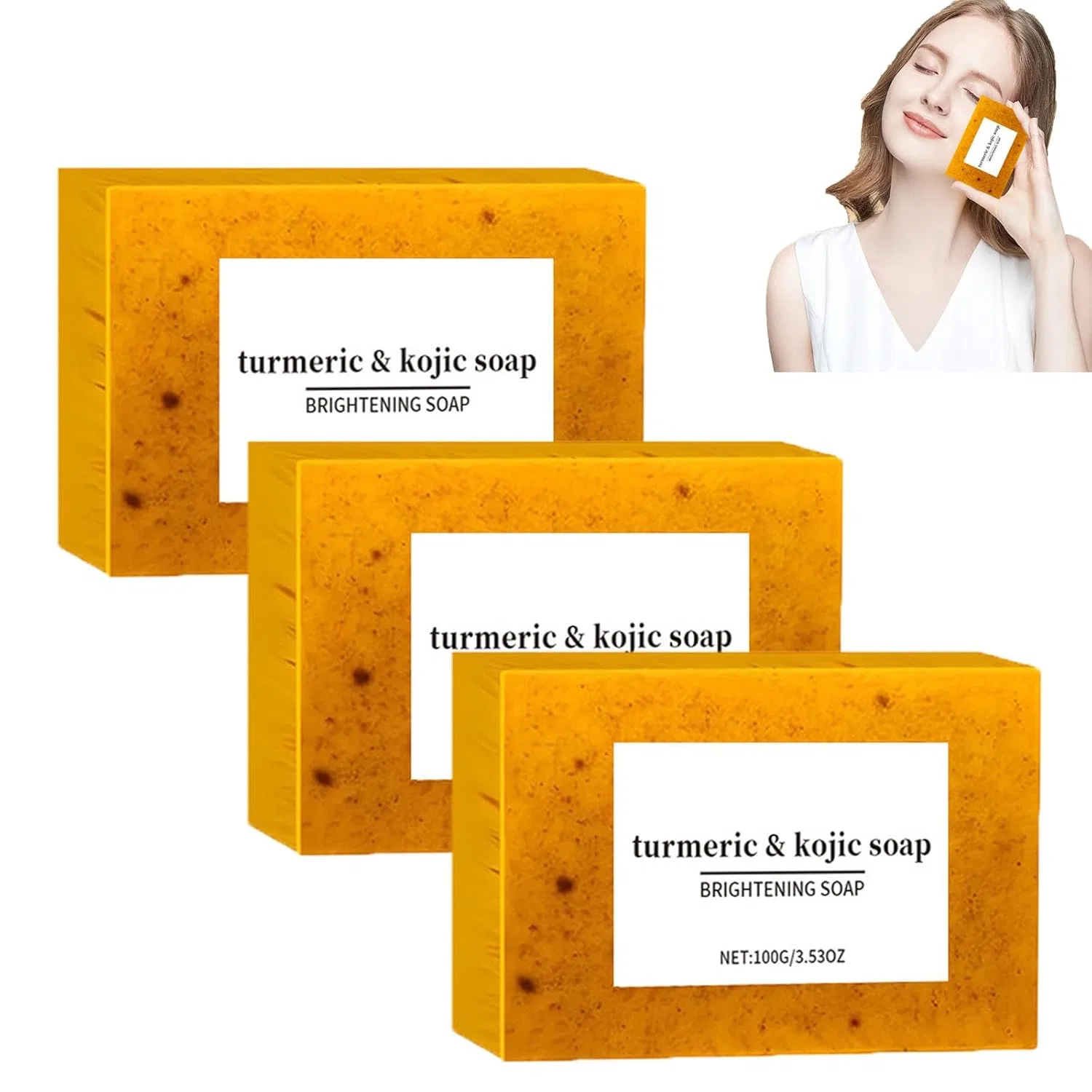 Мыло Brightening Koji Soap, 3 шт, 100 г, homomdy