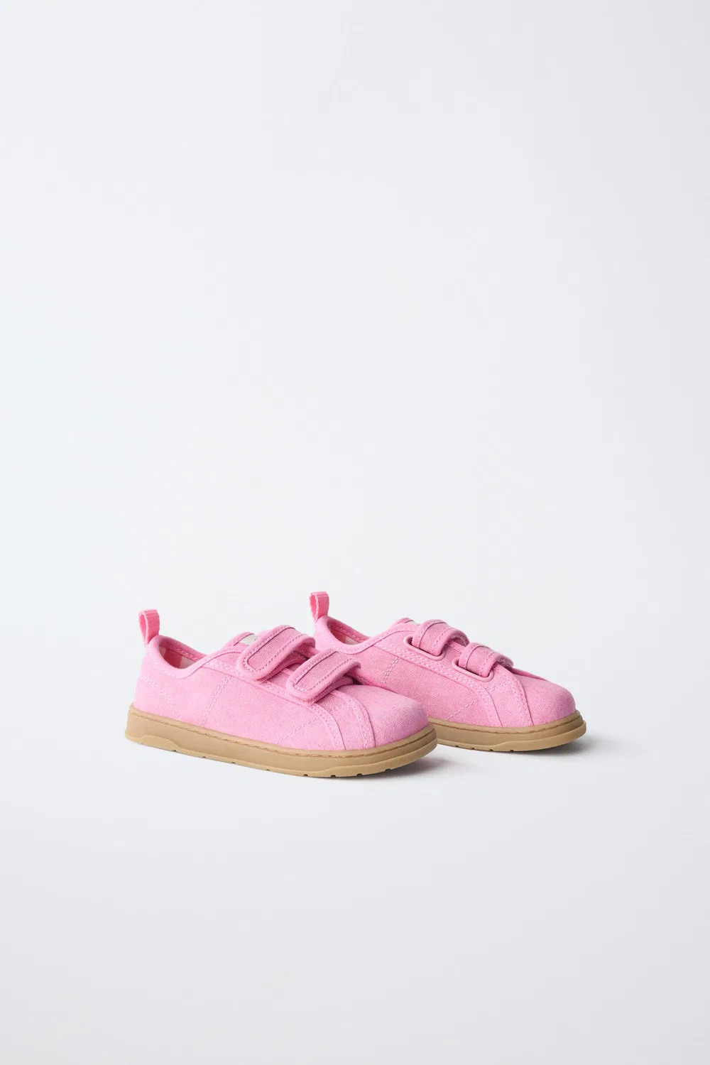 Текстильные кроссовки для ходьбы босиком ZARA, Pink — фото 2