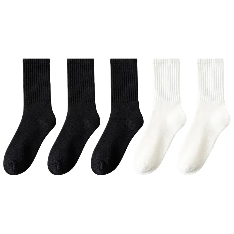 Детские носки-гольфы с комплектом из 5 пар, Unisex Crew Socks, MIIOW