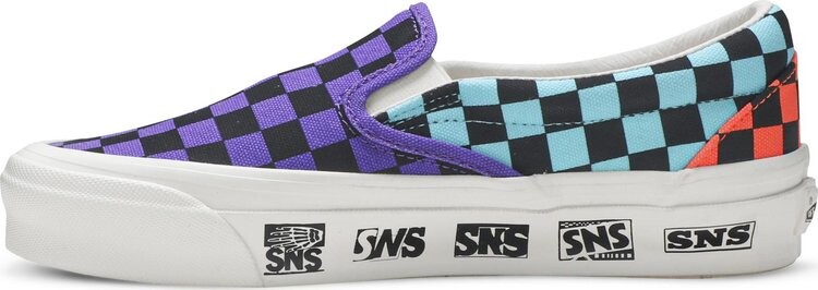 Кеды Vans Sneakersnstuff x Slip-On LX Venice Beach, фиолетовый — фото 3