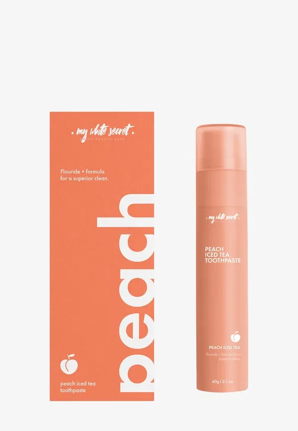 Зубная паста с фтором My White Secret Peach, 60 г