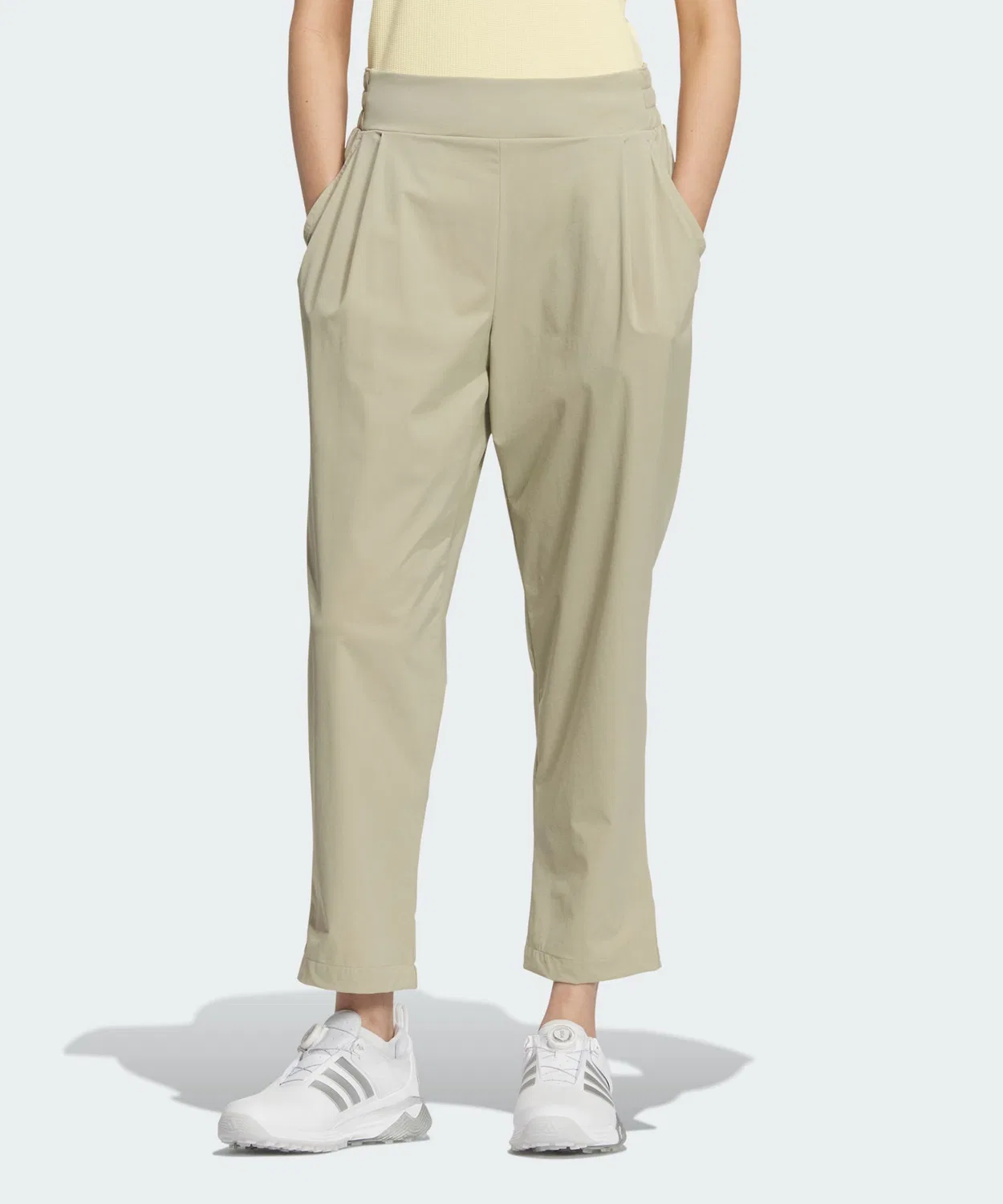 Женские спортивные брюки свободного кроя с технологией Climacool Adidas Golf, Brown