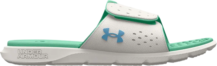 

Сандалии Under Armour Ignite Pro Slide GS Grey Mist Tonic, серый