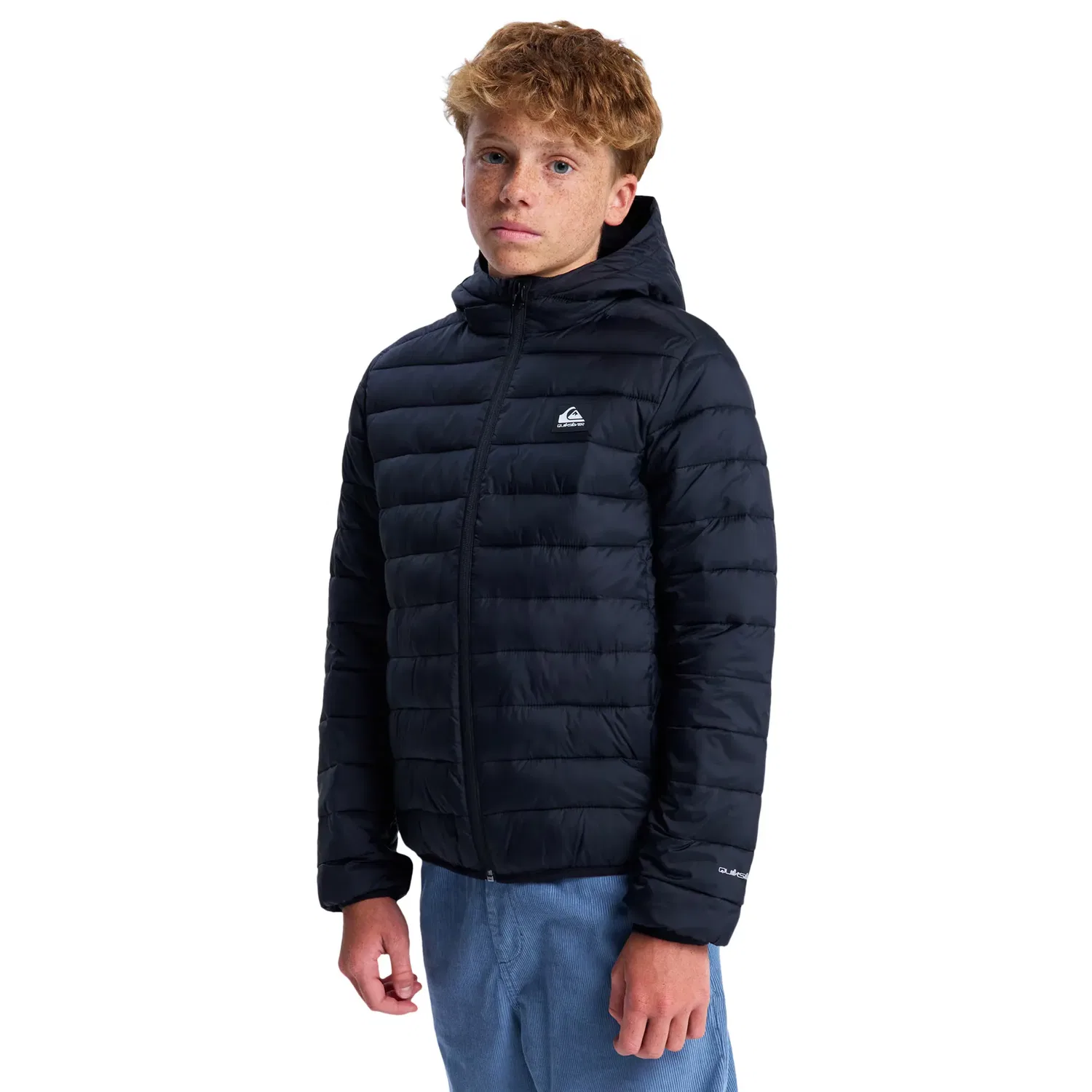 Детская куртка для мальчиков с капюшоном Quiksilver, Azul Marino — фото 3