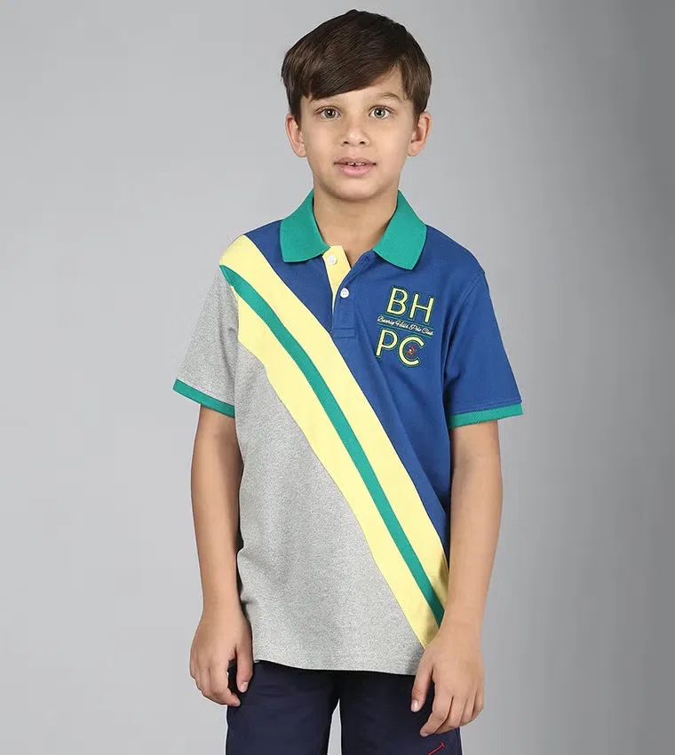 Поло детское классическое Beverly Hills Polo Club, синий